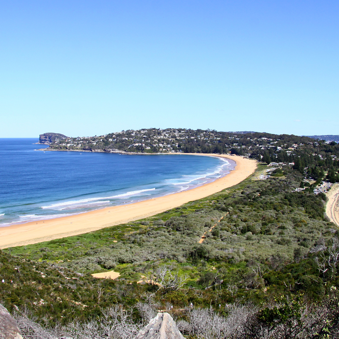 14 Palm Beach buyers agent view: ocean to Pittwater from iconic lighthouse outlook.
