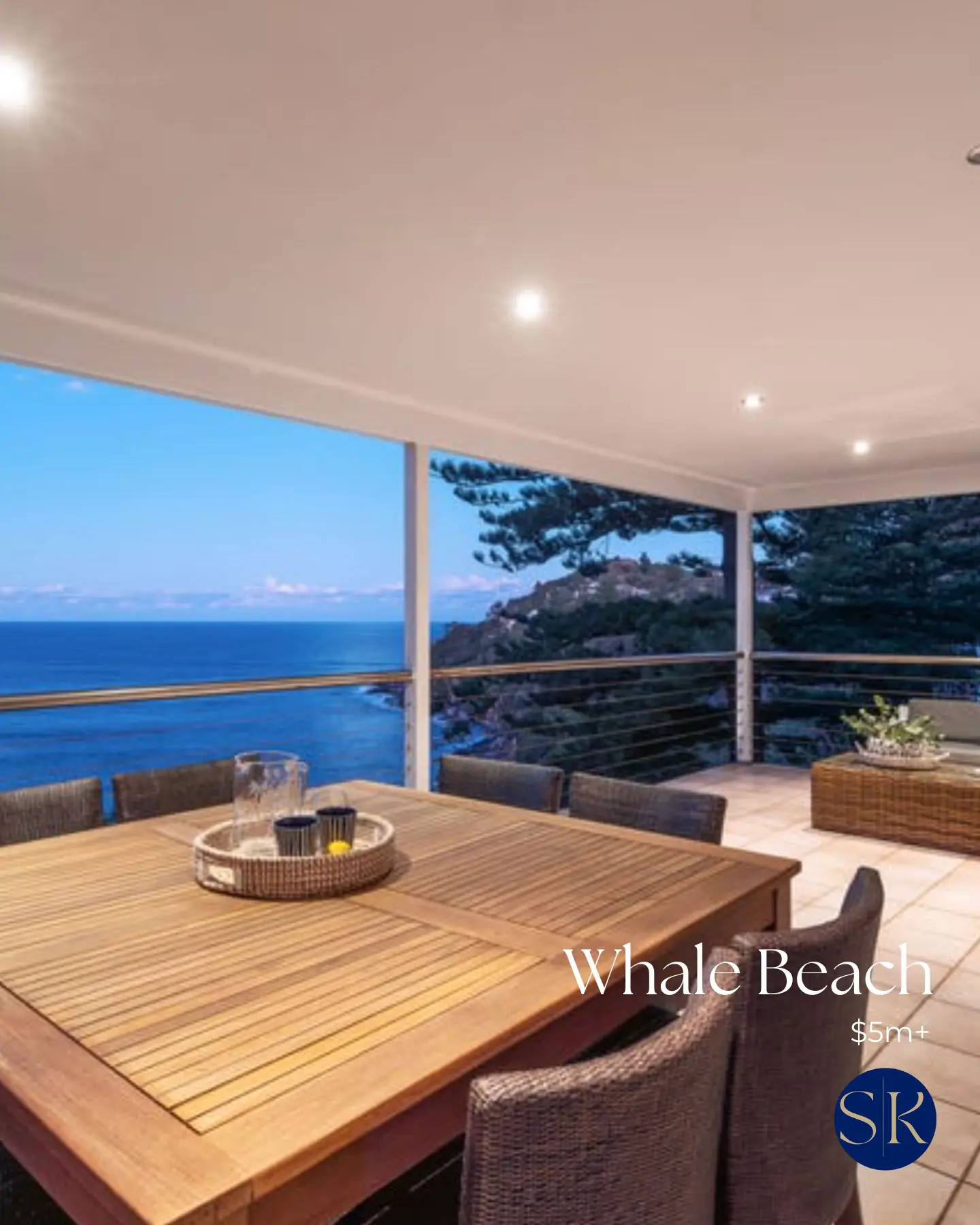 A private coastal retreat in Whale Beach secured off-portal, reflecting acquisition pace and Director alignment at key decision stages