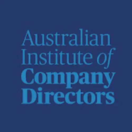 Australian Institute of Company Directors (AICD) logo representing corporate governance standards