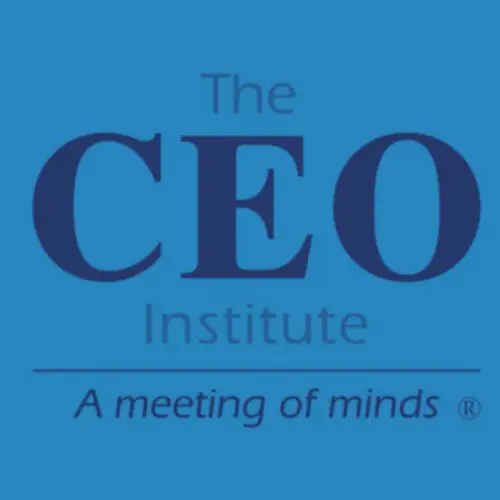 The CEO Institute logo representing executive leadership accreditation