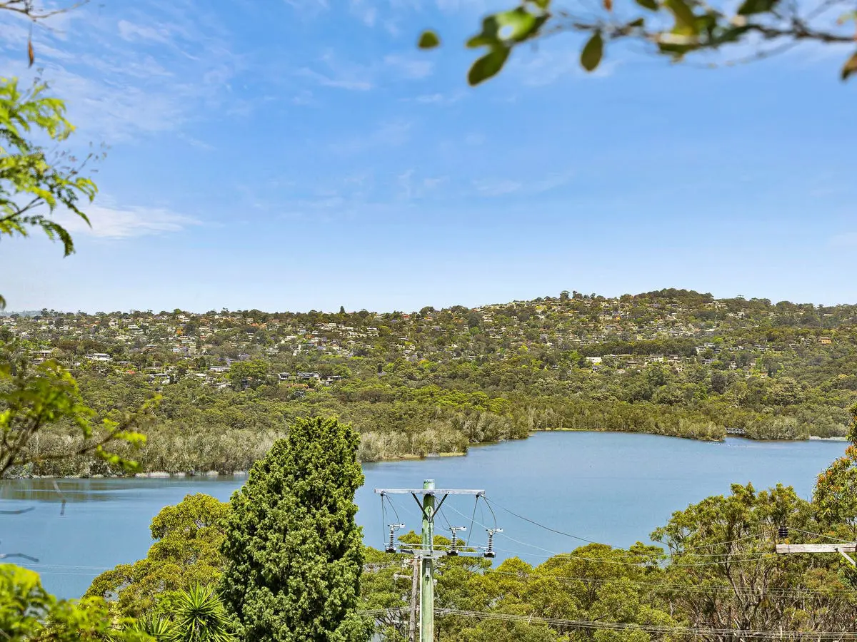 Lagoon views from a home on Dewrang Avenue, Elanora Heights