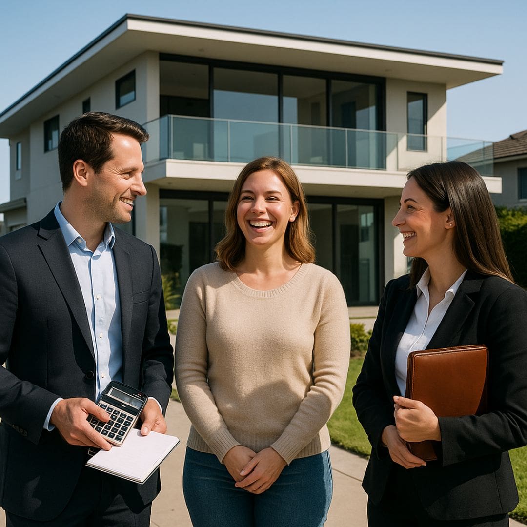 Happy home buyer with Northern Beaches Buyers Agent